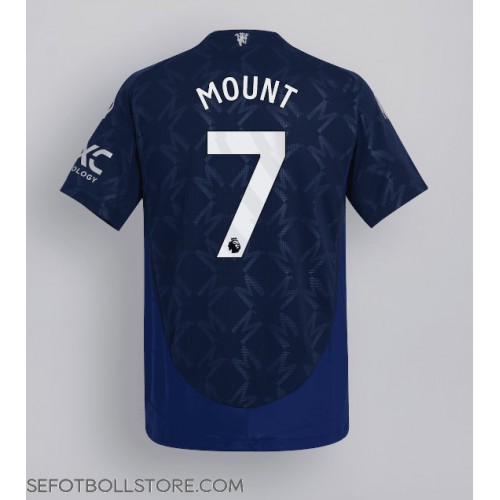 Manchester United Mason Mount #7 Replika Bortatröja 2024-25 Kortärmad